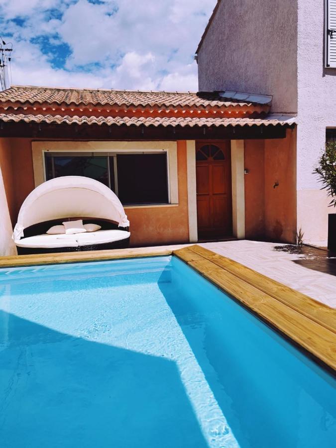 Studio Privatif Climatise , Terrasse Et Piscine Pernes-les-Fontaines Kültér fotó